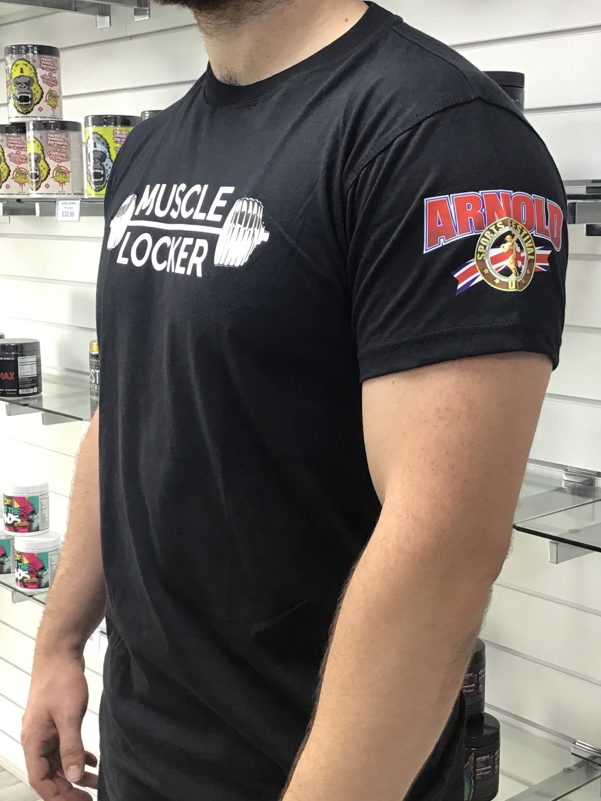 Muscle Locker X Arnold Gym T-Shirt